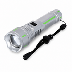 Linterna Aluminio Omnix LED Recargable — fondo blanco