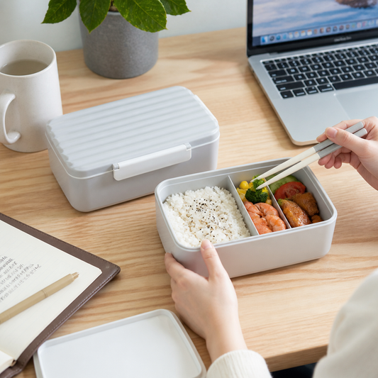 Contenedor Comida Rectangular 3 Compartimentos — lifestyle