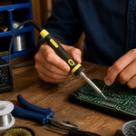 Lámpara LED dual 40W con indicador — lifestyle