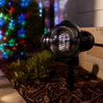 Luces LED Navideñas Multicolor con Proyector — lifestyle
