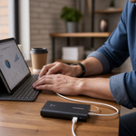 Power Bank Pb7017 20000mAh Carga Rápida — lifestyle