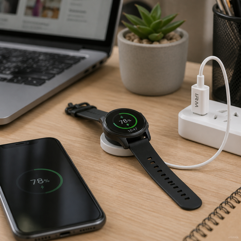Cargador Inalámbrico Magnético 15W Type-C — lifestyle