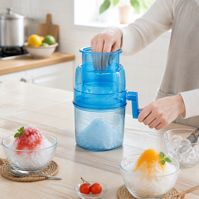 Máquina Trituradora de Hielo Omnix — lifestyle