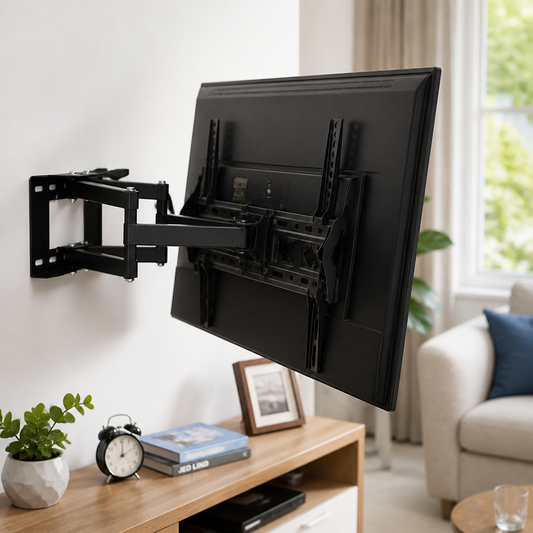 Soporte TV 26-65 pulgadas articulado — lifestyle