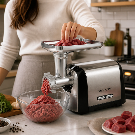 Moledor de Carne Eléctrico SK-088 — lifestyle