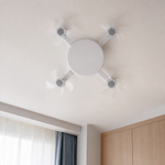 Ventilador de 4 cabezales — lifestyle