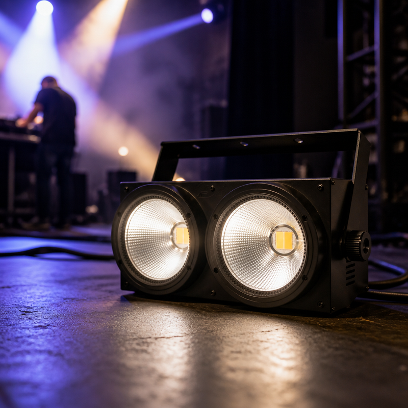 Foco LED COB Dual para Escenarios — lifestyle