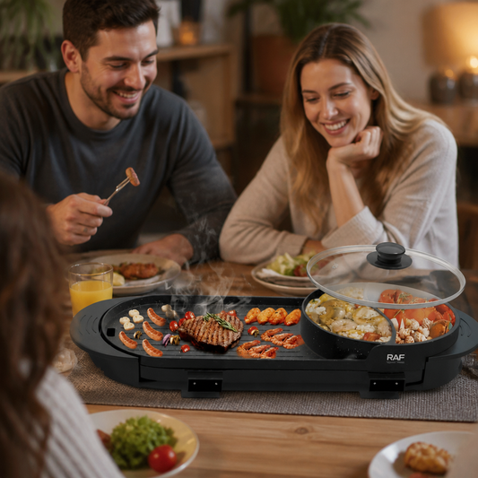 Parrilla Eléctrica de Sobremesa Omnix — lifestyle