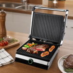 Parrilla eléctrica omnix — lifestyle