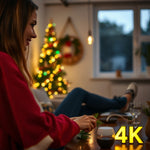 Luces Navideñas LED 200L Multicolor 10M — lifestyle