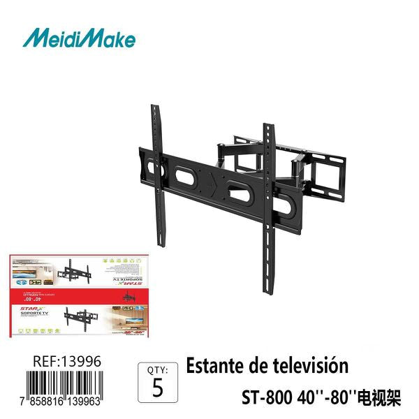 Estante de Televisión Articulado 40-80 Pulgadas