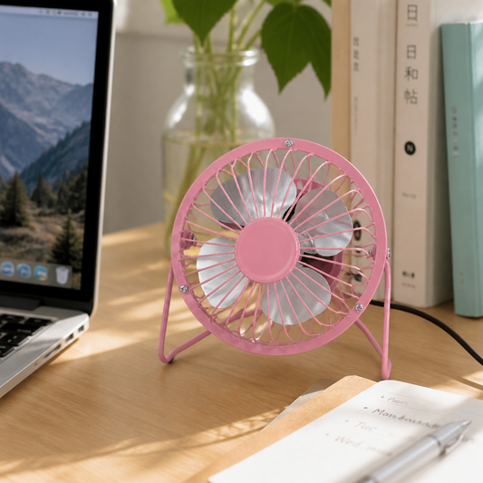 Ventilador Omnix 4 Pulgadas Compacto — lifestyle