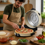 Máquina para Pizza Eléctrica Omnix — lifestyle