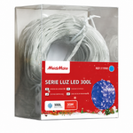 Luces navideñas 30m 300 LED azul — fondo blanco