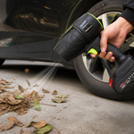 Compresor de aire auto con 2 baterías — lifestyle