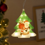 Guirnalda LED Árbol Navideño con Ventosa Luz Cálida — lifestyle
