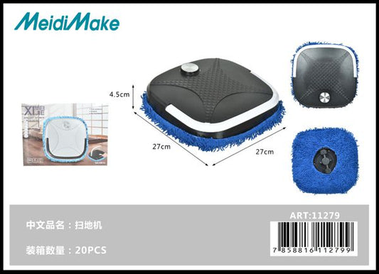Paño Limpieza Microfibra Azul para Pisos 27x27cm