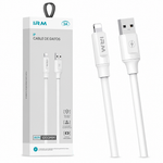 Cable de datos Lightning para iPhone — fondo blanco