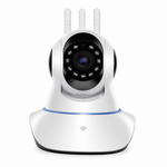 Cámara vigilancia 3 antenas WiFi — fondo blanco