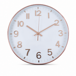 Reloj de pared digital — fondo blanco