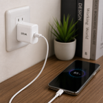 Cargador Rápido IR02 USB-C Certificado Chile — lifestyle