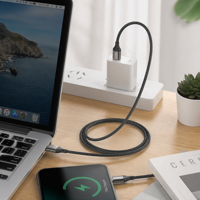 Cable de Datos V8 Omnix 3 Metros — lifestyle