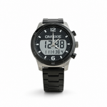 Reloj Despertador Digital Omnix — fondo blanco