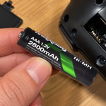 Batería recargable 2800mAh 3A — lifestyle