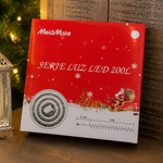 Luces navideñas LED 200 unidades blancas — lifestyle