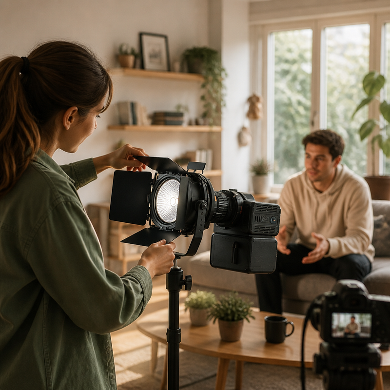 Reflector LED Omnix 800W de Alta Potencia — lifestyle