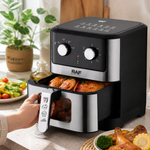 Freidora de aire 6L sin aceite — lifestyle