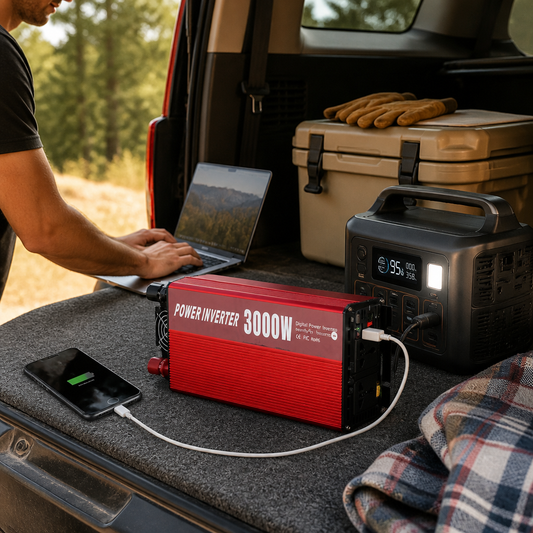 Inversor 3000W 12V a 220V — lifestyle