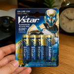 Batería alcalina AA pack de 4 — lifestyle