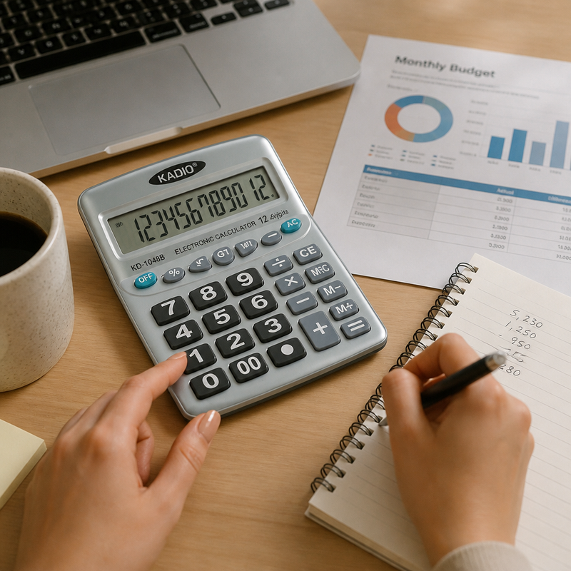 Calculadora Científica Digital Omnix — lifestyle