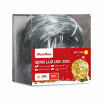 Guirnalda LED 20m 200 Luces Blanco Cálido — fondo blanco