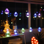 Luces navideñas 108 LED 2.5m multicolor — lifestyle