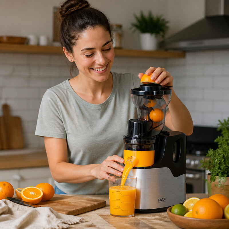 Extractor de Jugo Omnix — lifestyle