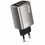 Cargador Rápido Múltiples Puertos 45W USB-C — fondo blanco