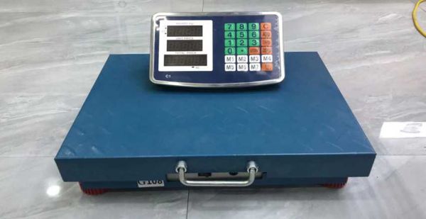 Balanza Digital Plataforma 300kg con Display