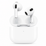 Audífonos Bluetooth inalámbricos — fondo blanco