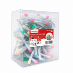 Luces Navideñas LED 100L 360° Multicolor 5M — fondo blanco