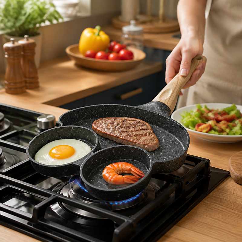 Olla para Desayuno Multifuncional Omnix — lifestyle