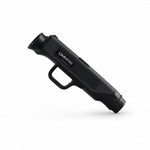 Pistola de Masaje Muscular Omnix — fondo blanco
