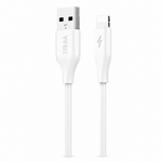 Cable de datos USB Lightning para iPhone — fondo blanco