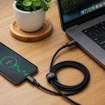 Cable USB-C 60W Carga Rápida Omnix — lifestyle