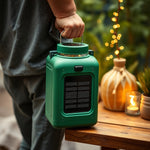 Luces Navidad Solar 50L Verde Flor Cerezo — lifestyle