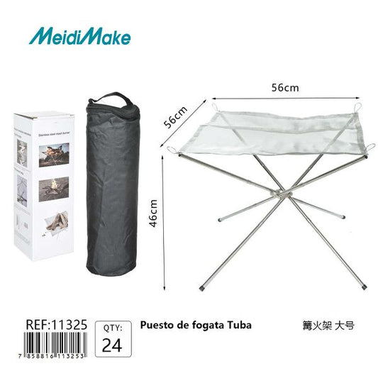 Puesto de Fogata Plegable 56cm