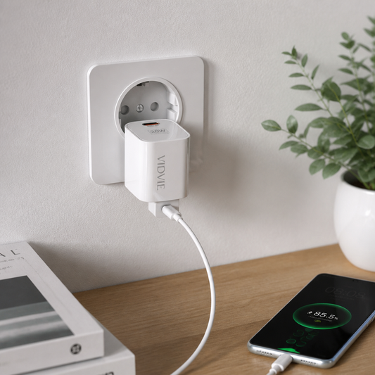 Kit Cargador Rápido USB-C Omnix — lifestyle