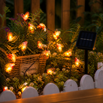 Luz Solar Abeja 5m Blanca Cálida Navidad — lifestyle