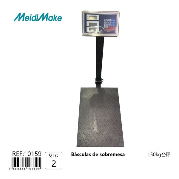 Balanza De Piso 150Kg Omnix